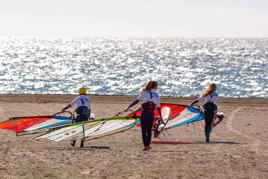Windsurf para niños en Almerimar