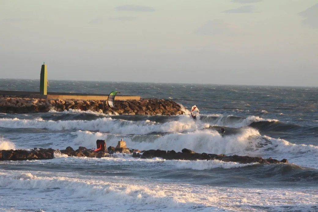 Windsurf en la costa de Almerimar