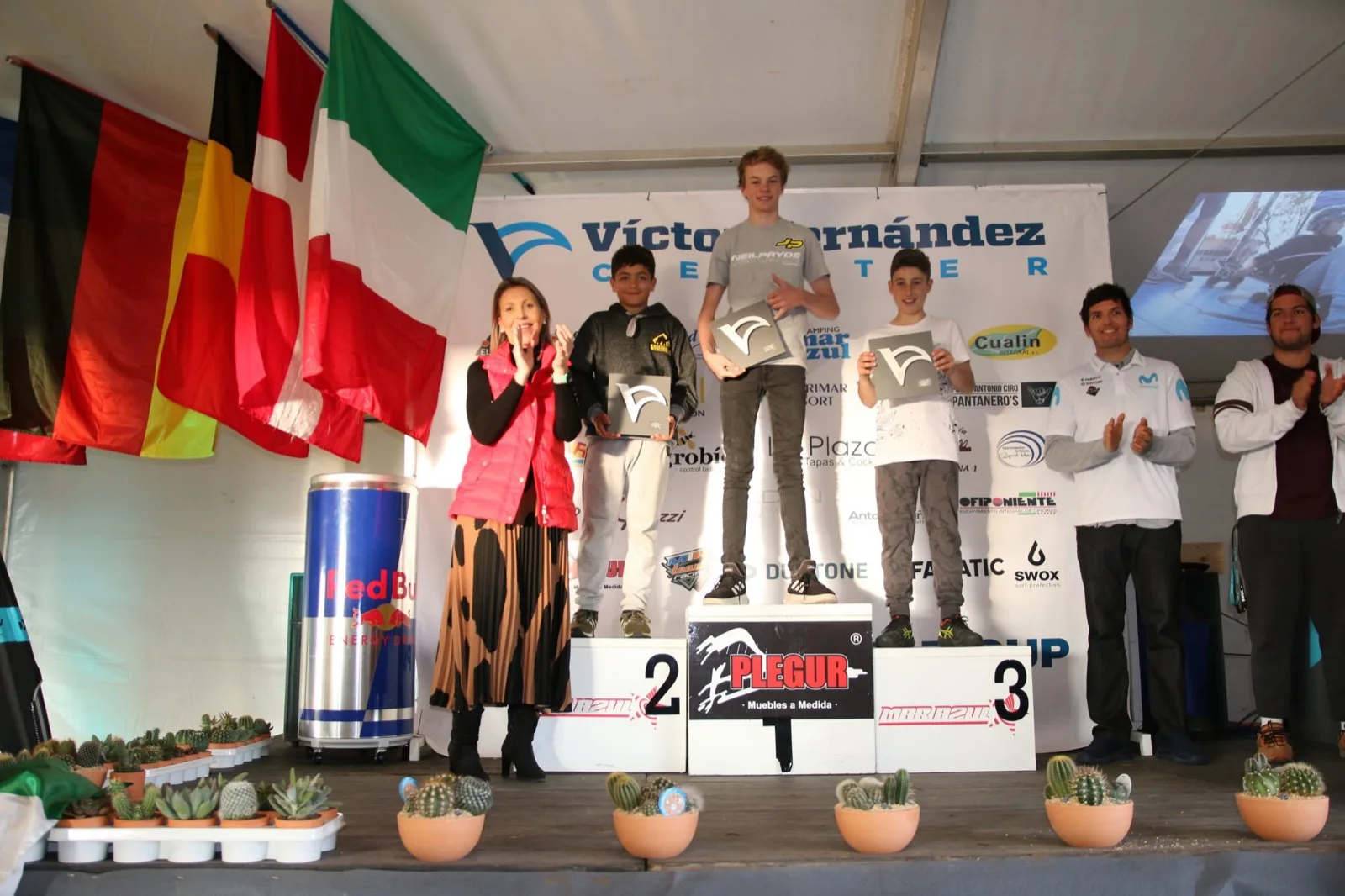 Las jóvenes promesas del windsurf compiten en el Víctor Fernández PWA Youth World Cup Almerimar 2020 · foto 6 de 8
