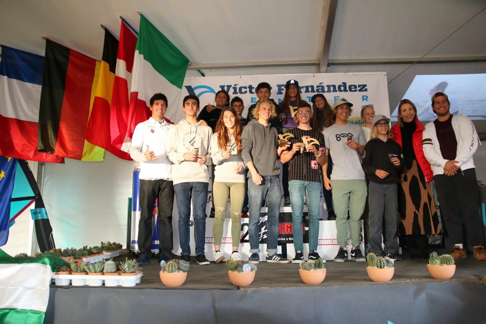 Las jóvenes promesas del windsurf compiten en el Víctor Fernández PWA Youth World Cup Almerimar 2020 · foto 7 de 8