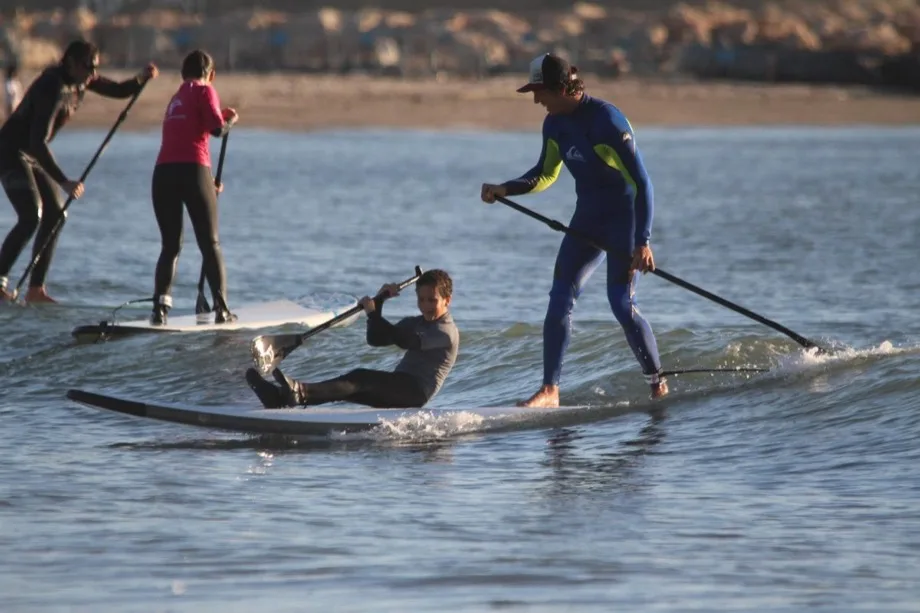 Paddle surf en el Club de Playa de Almerimar