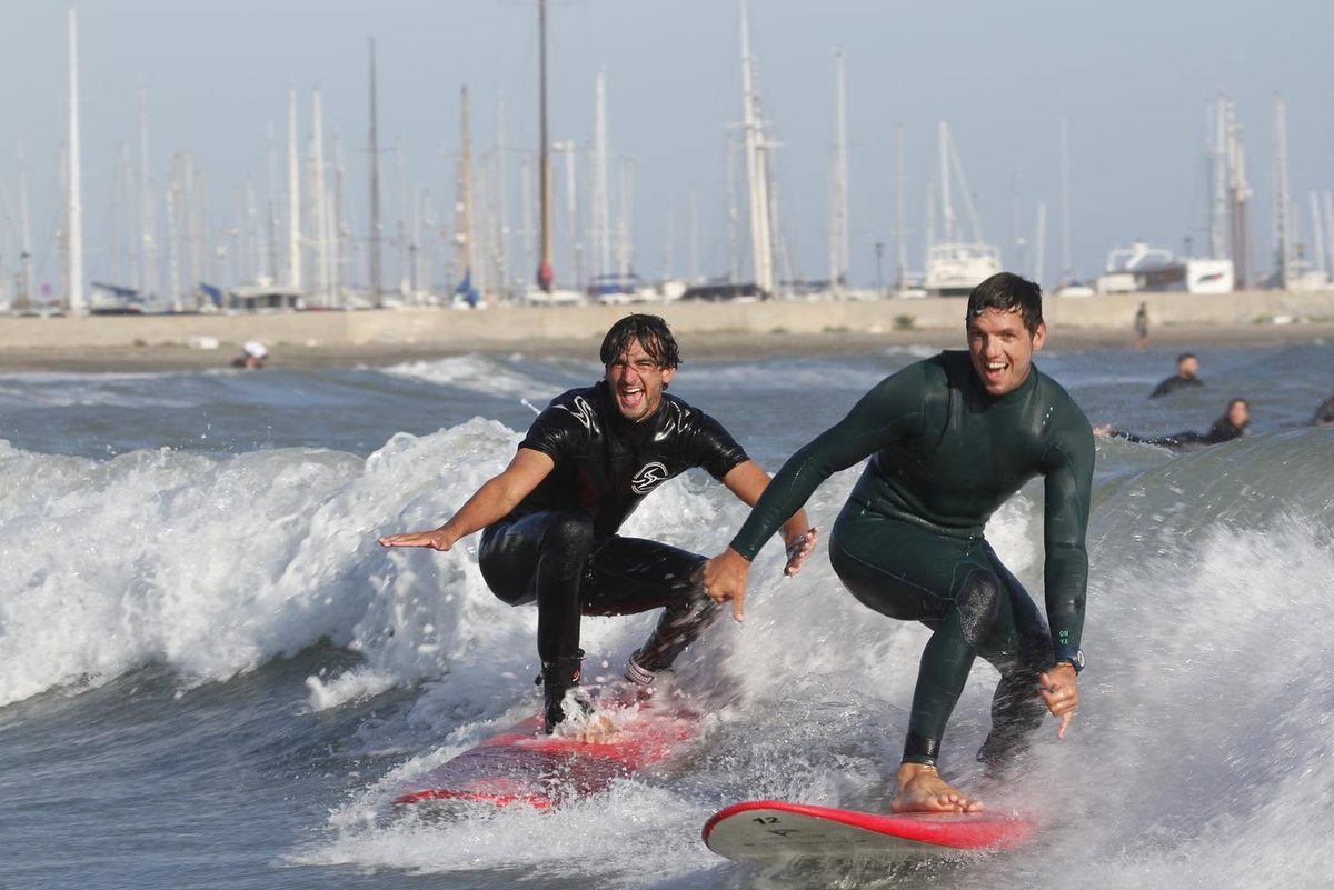 Surf en el Club de Playa de Almerimar