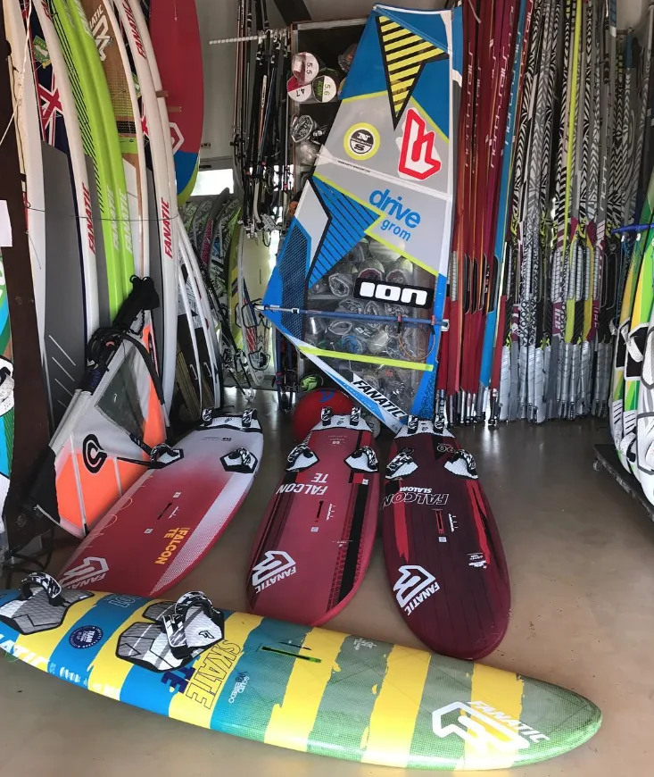 Windsurf para niños en Almerimar